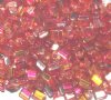 50g 5x4.5mm Silver Lined Orange Cherry Triangles